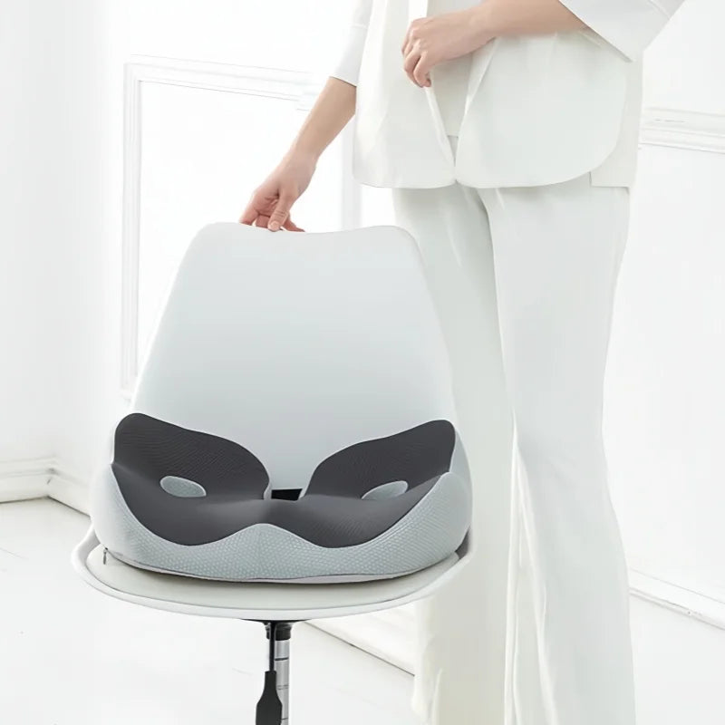 Vabena Portable Memory Foam Seat Cushion - U-Shaped Comfort