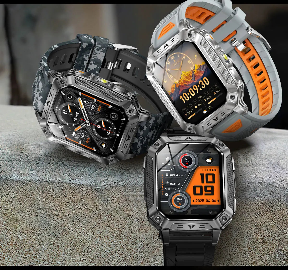 Apex Outdoor Smartwatch | GPS, Flashlight, AMOLED, 10ATM - Your Ultimate Adventure Companion