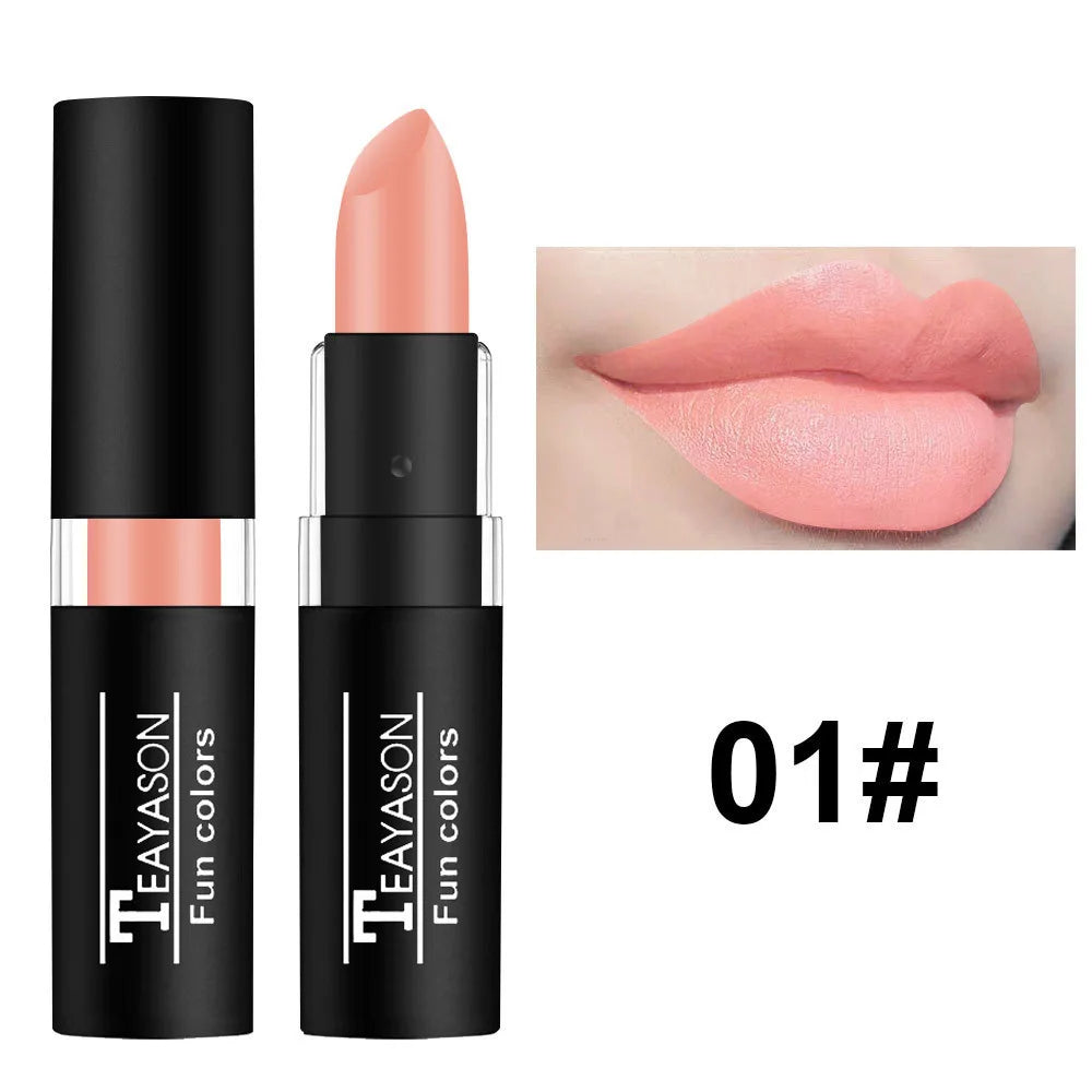 12 Colors Waterproof Matte Lipstick Set - Long Lasting Lip Gloss