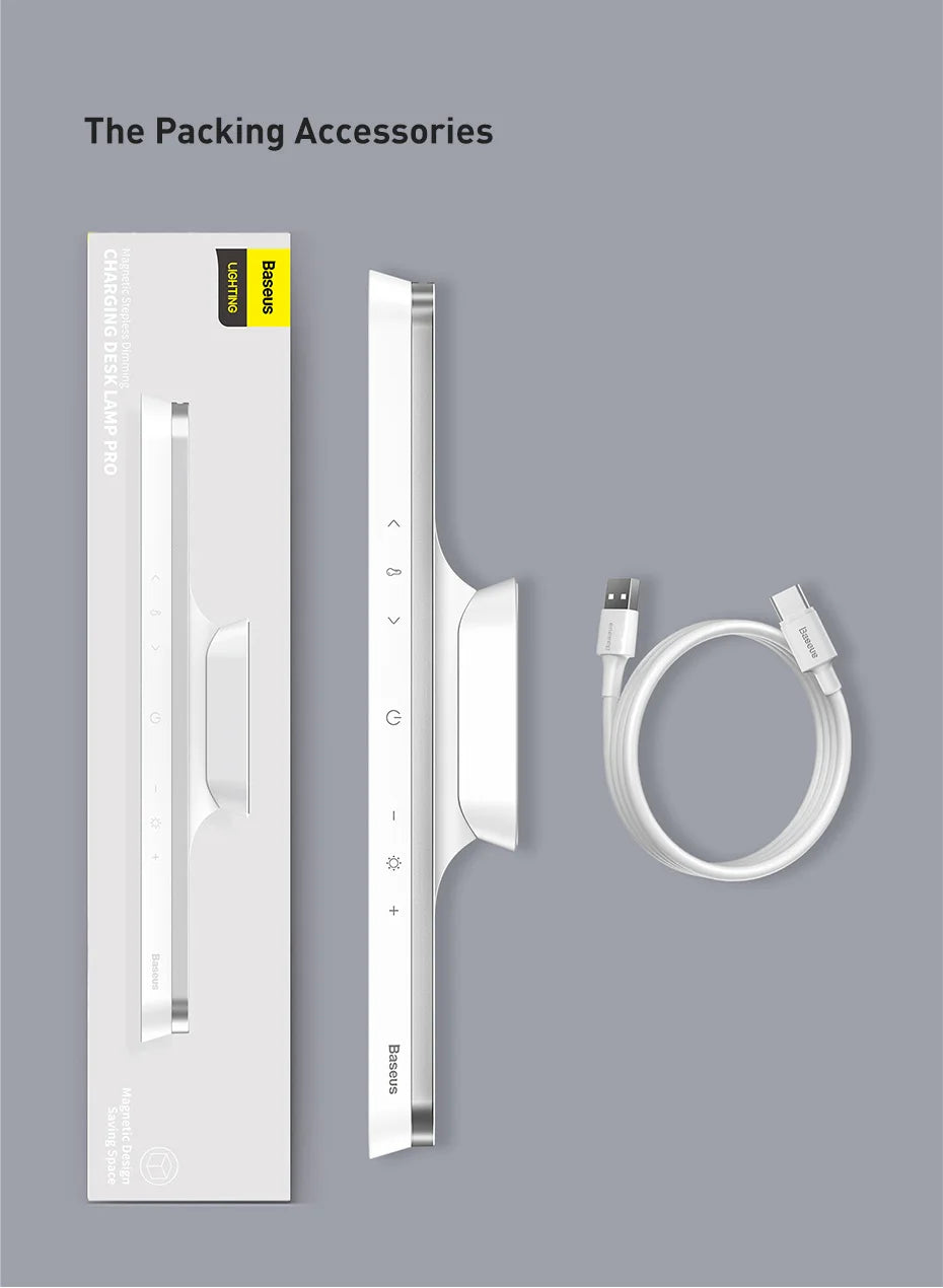 Baseus Magnetic Monitor Light Bar - Eye Protection Desk Lamp for PC