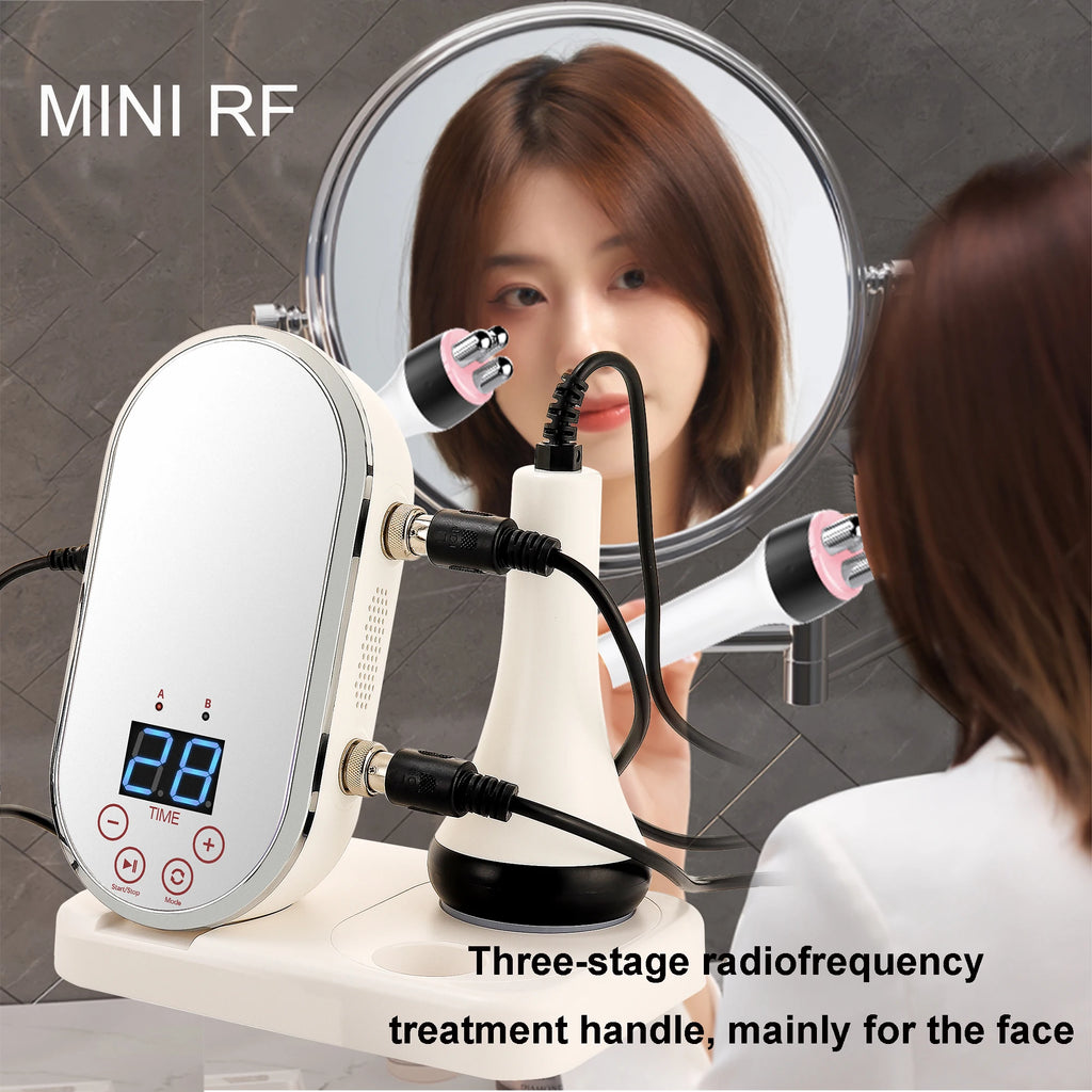 EMS RF Facial Body Machine | Skin Tightening Face Lift & Anti-Aging Device for Home & Pro Use
