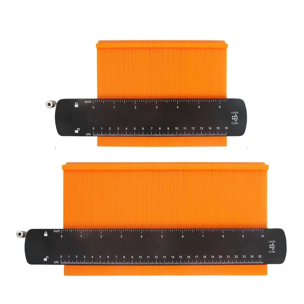 Wider Contour Gauge Duplicator with Lock | 6/10 Inch Profile Shape Copy Tool