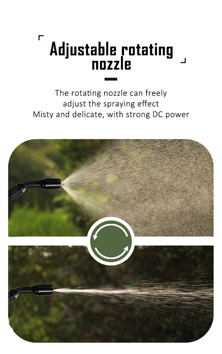 DELIXI ELECTRIC 3/5/8L Garden Sprayer - Multi-Purpose Pressure Pump for Lawn & Garden