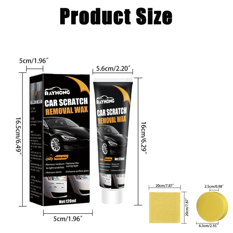 Vabena Car Scratch Remover & Swirl Repair Kit - Paint Care Compound