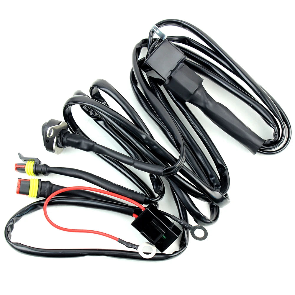 High-Performance Auxiliary LED Fog Lights for BMW R1200GS F800GS K1600 & Universal Motorcycles | 40W 6000K