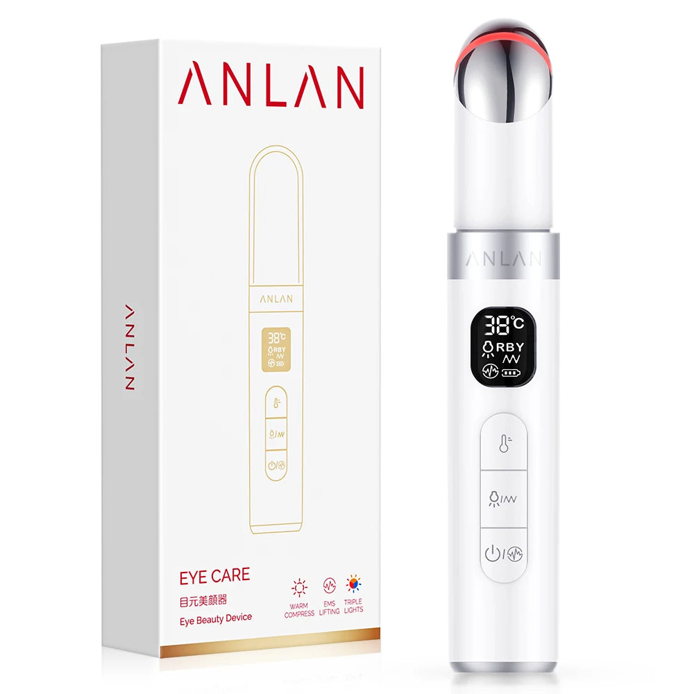 ANLAN Electric Eye Massager | Microcurrent Skin Lifting, Wrinkle & Dark Circle Remover