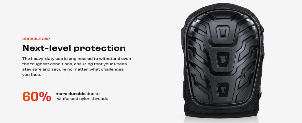 Professional Heavy Duty Gel Knee Pads for Work & Gardening Comfort