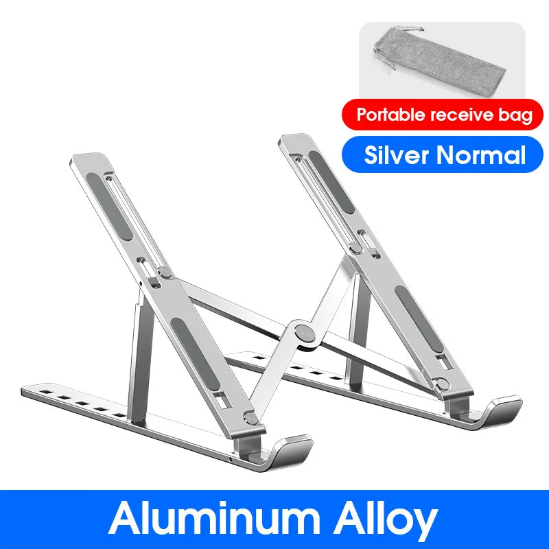 YYLMONE N8 Aluminum Ergonomic Laptop Stand - Portable & Adjustable
