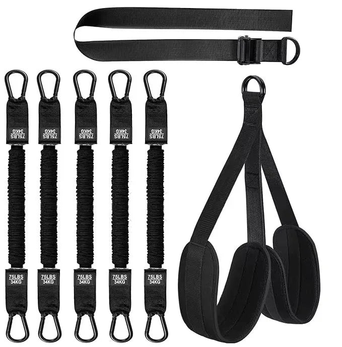 Pull Up Assistance Bands Set - Resistance Straps for Training & Stretching