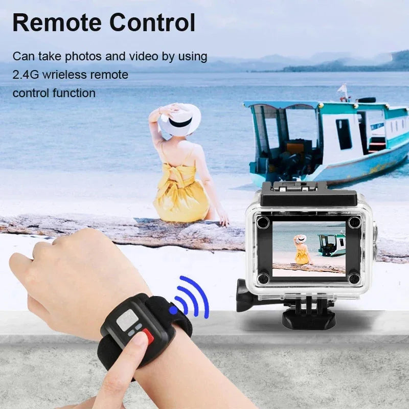 Vabena 4K Ultra HD Action Camera | Vlogging & Sports
