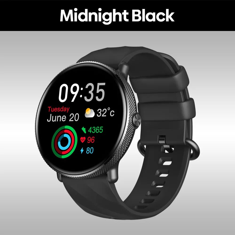Zeblaze GTR 3 Pro: Voice Calling Smart Watch with AMOLED Display & 316L Steel Frame