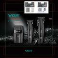 VGR Professional Cordless Hair Trimmer - Electric Clippers