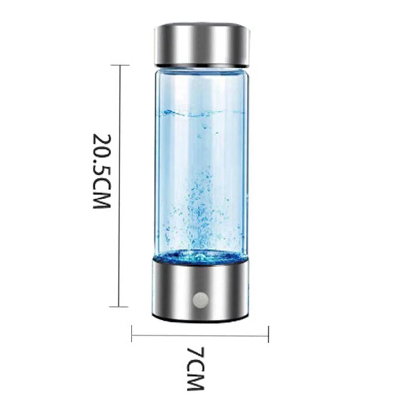 Portable Hydrogen Water Generator Bottle - Titanium Filter