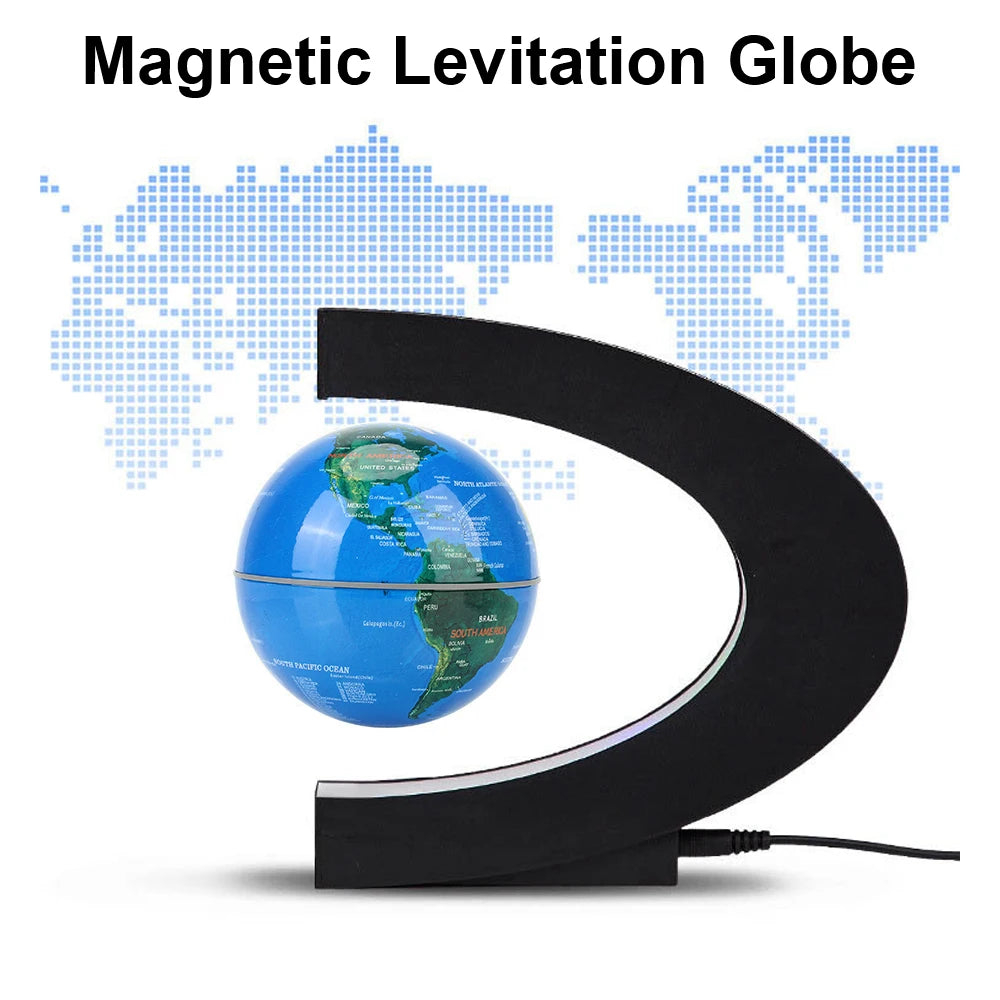 Magnetic Levitation Globe LED World Map | Unique Home Decor Gift