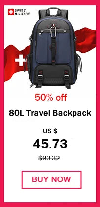 SWISS MILITARY Heavy-Duty Travel Backpack | Durable & Spacious