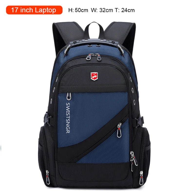 Vabena 2026 Waterproof Laptop Backpack - 17/20 Inch Travel & Everyday Rucksack for Men & Women