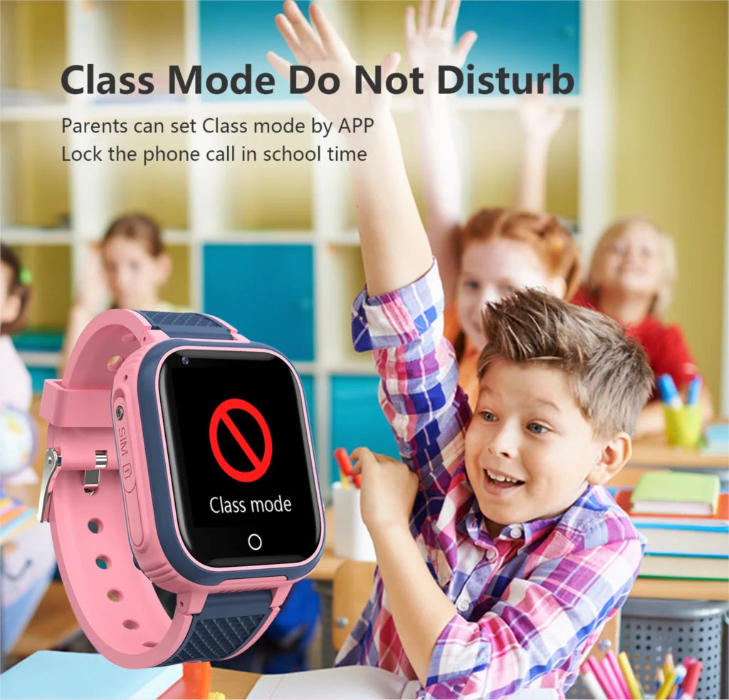 LT21 Kids 4G Smartwatch - GPS, Video Call, SOS, IP67 Waterproof