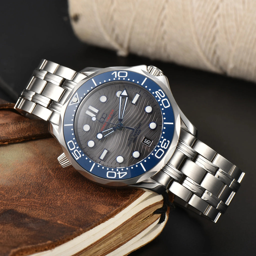 Vabena 42mm Automatic NH35 Men's Watch | Sapphire Crystal