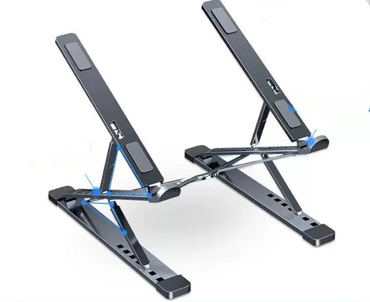Ergonomic Laptop Stand - Adjustable & Portable Desk Riser for Office