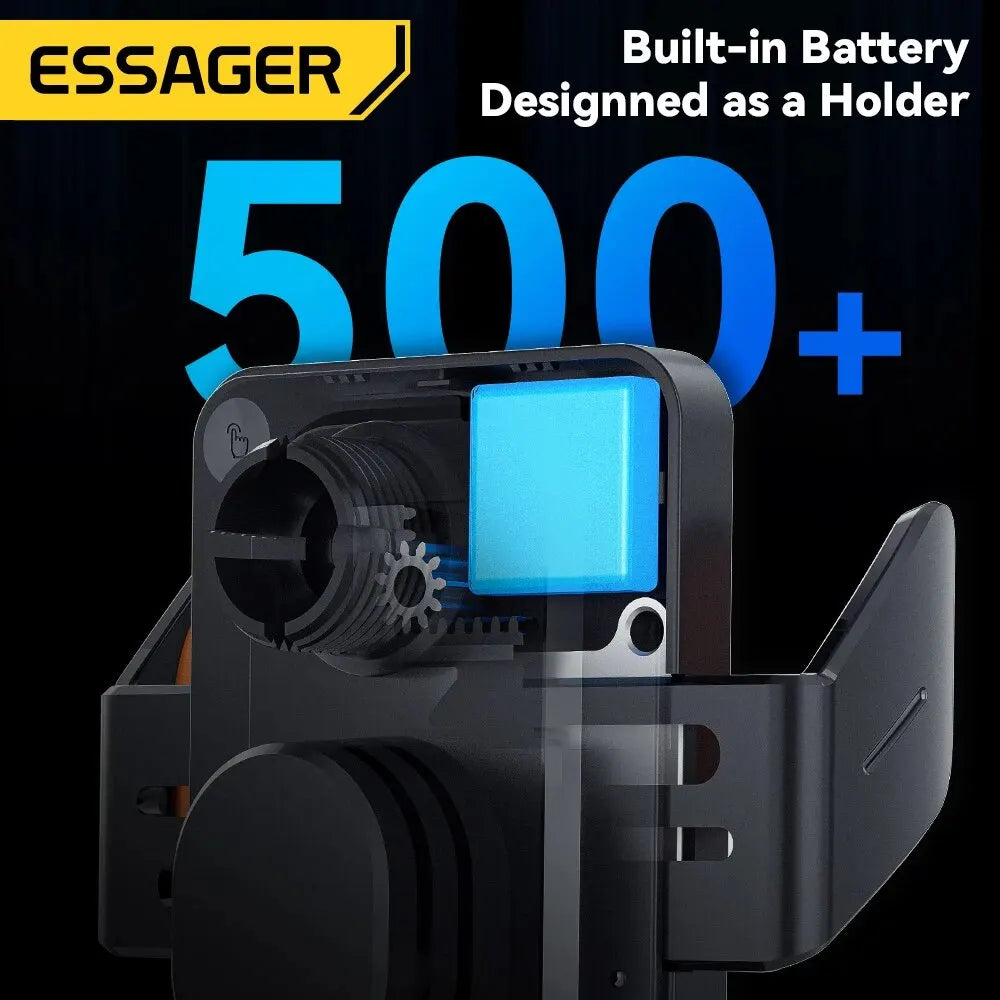 Essager 15W Qi Fast Wireless Car Charger & Phone Holder