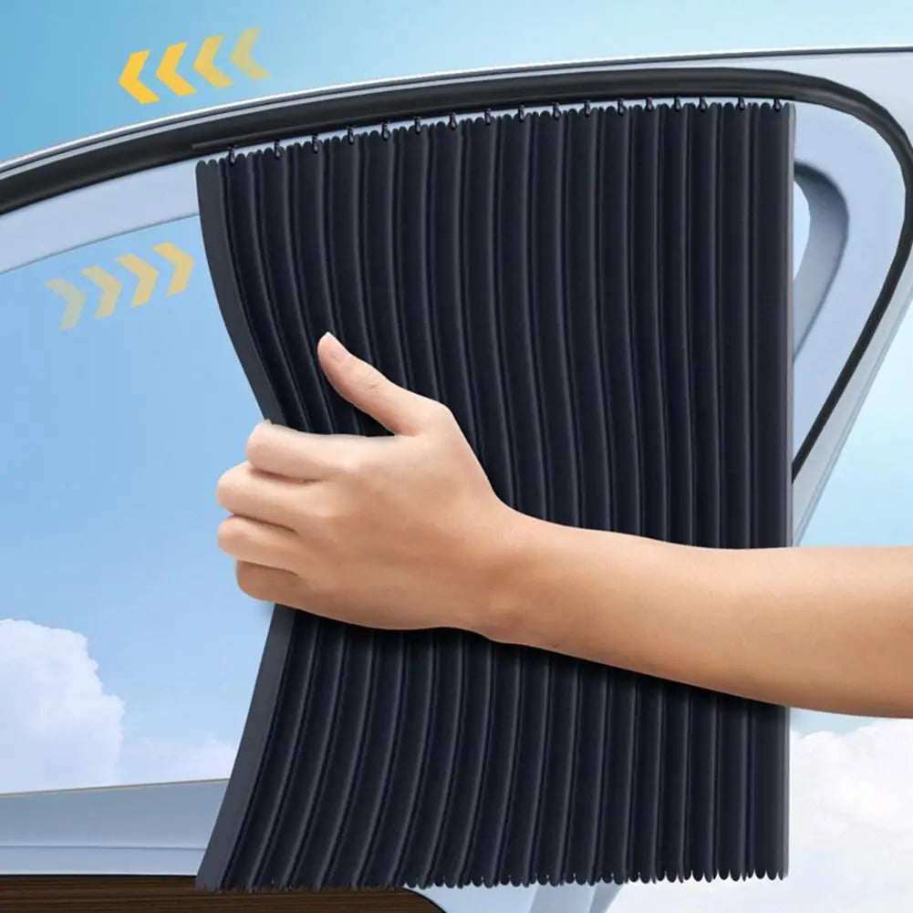 Car Window Sun Shade - Telescopic UV Heat Shield | 2/4 Pcs for Sedans & SUVs