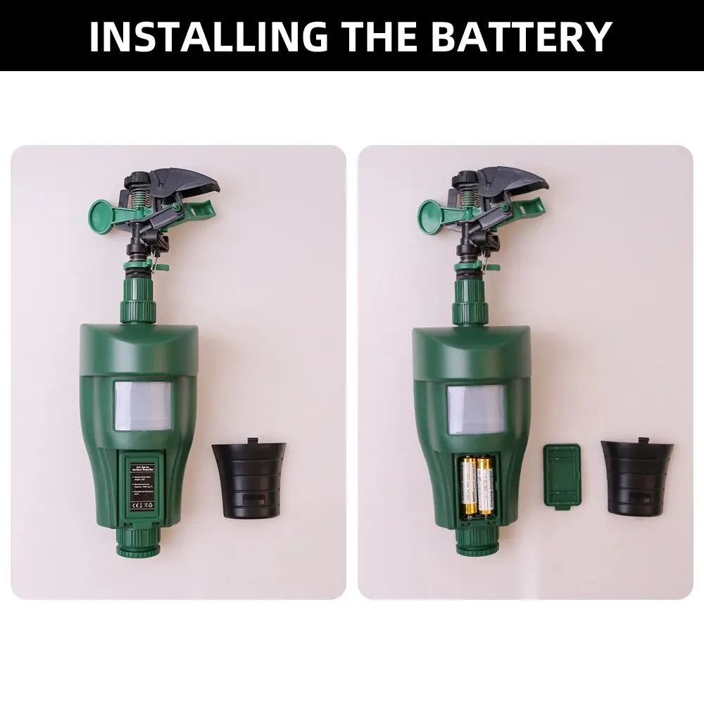 Motion Sprinkler Animal Deterrent - Garden Pest Control Jet Spray