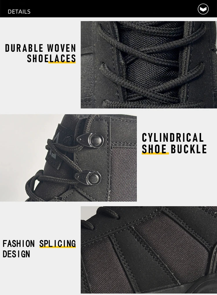 Vabena Breathable Anti-Smash Safety Boots for Work