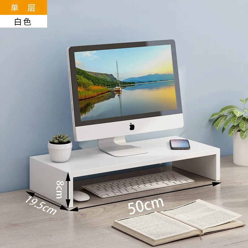 Vabena Ergonomic Monitor Riser Stand for Dorm Desk - Space Saver