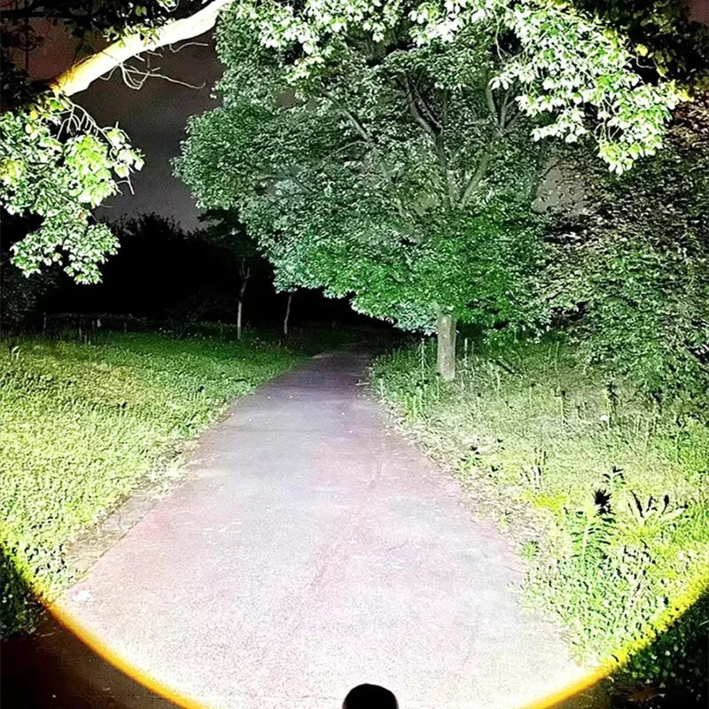 Vabena 10000LM Tactical LED Flashlight | 15000mAh Rechargeable 4km Spotlight
