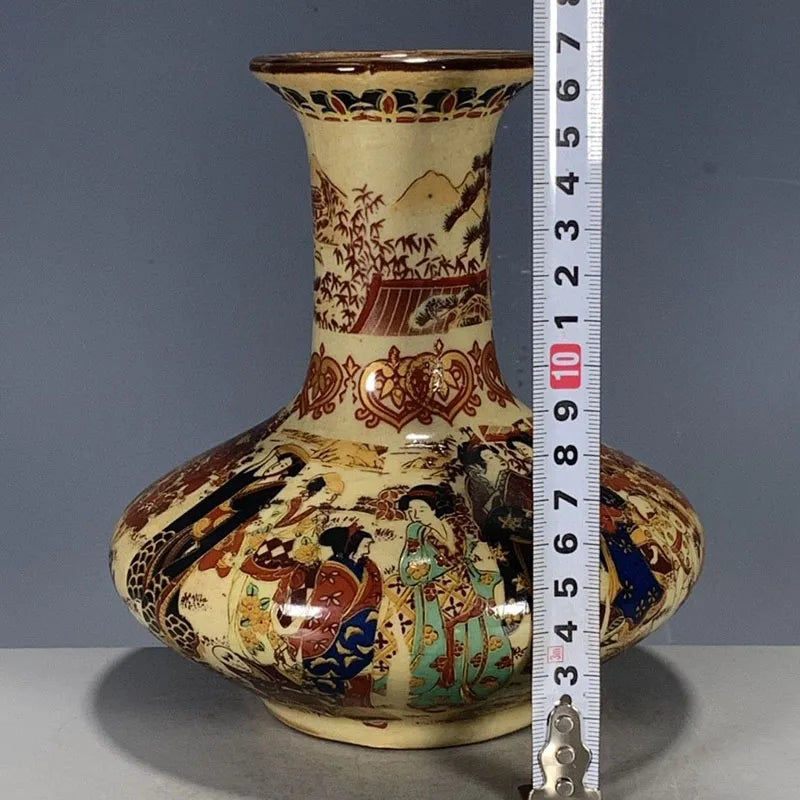 Vabena Exquisite Hand-Painted Porcelain Collectible Vase