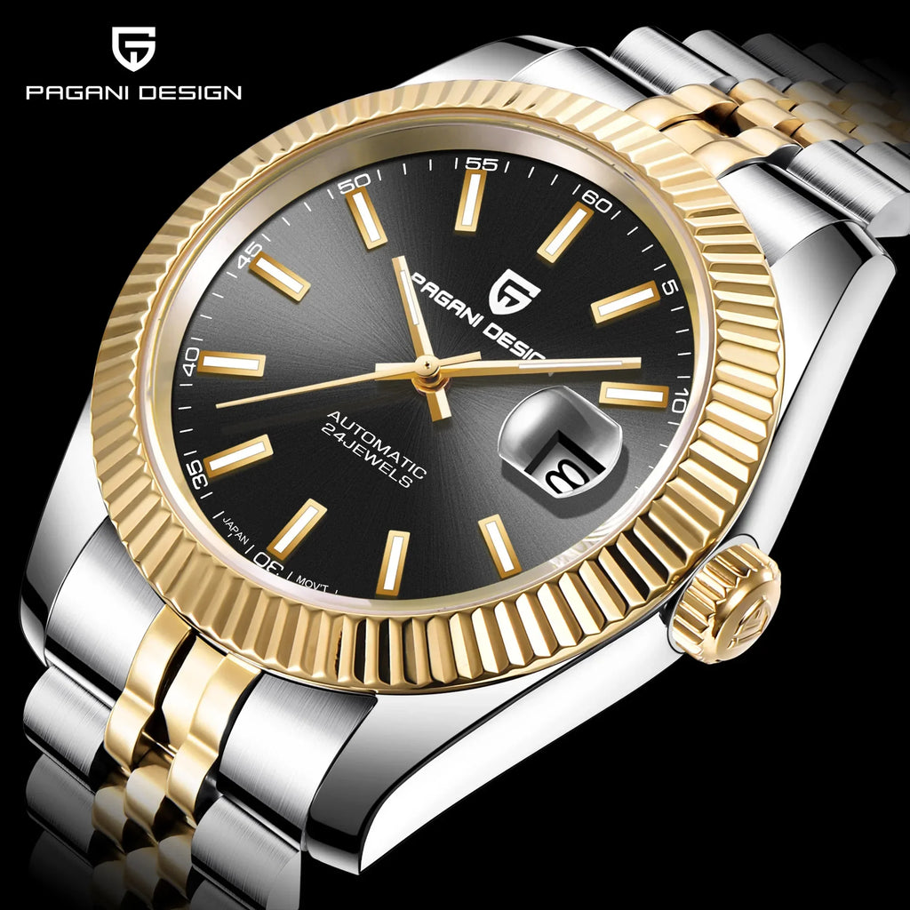 PAGANI DESIGN 2026 DateJust Luxury Men's Mechanical Watch PD-1645