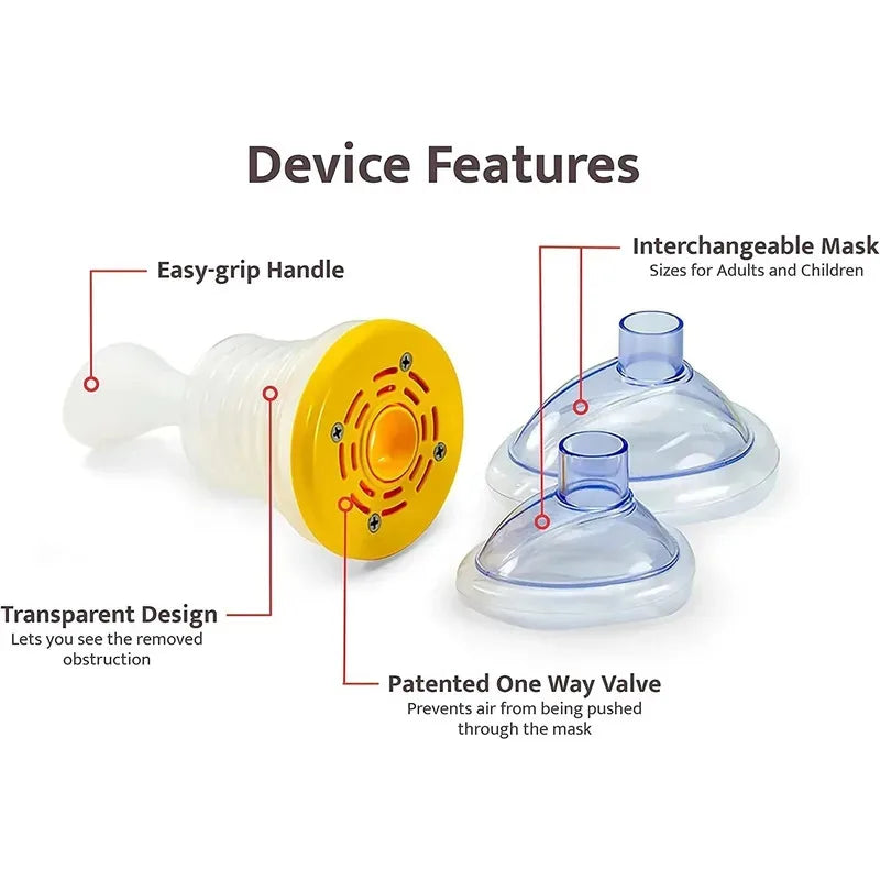 Choking Rescue Device Kit for Adults & Children - 2 Sizes