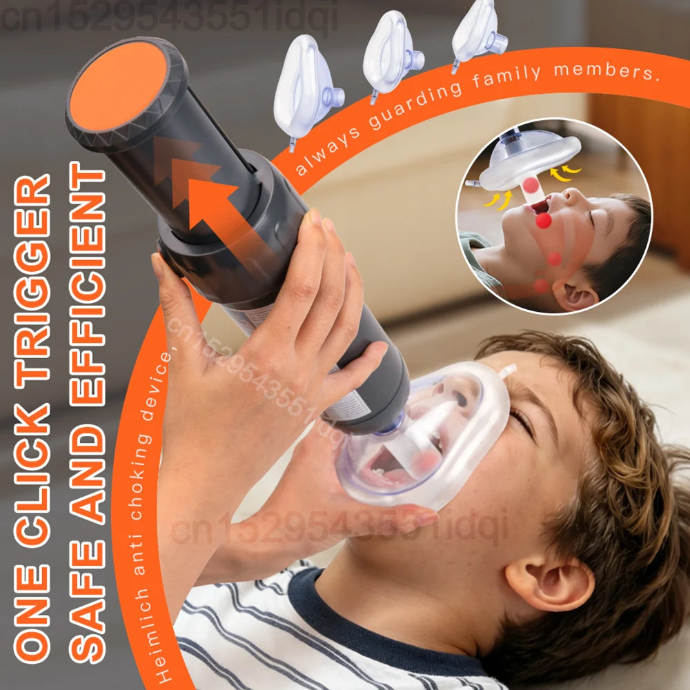 Anti-Choking Emergency Device Kit for Kids & Adults