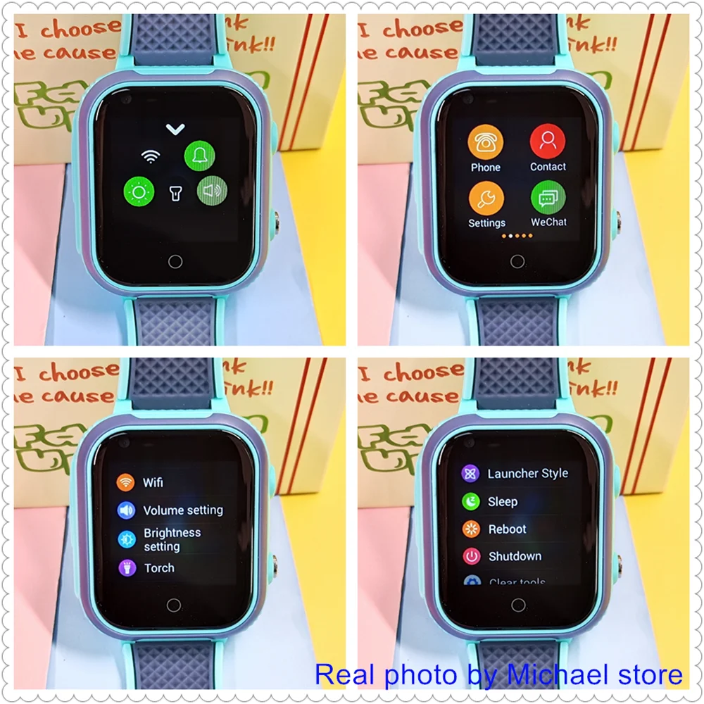 LT21 Kids 4G Smartwatch - GPS, Video Call, SOS, IP67 Waterproof