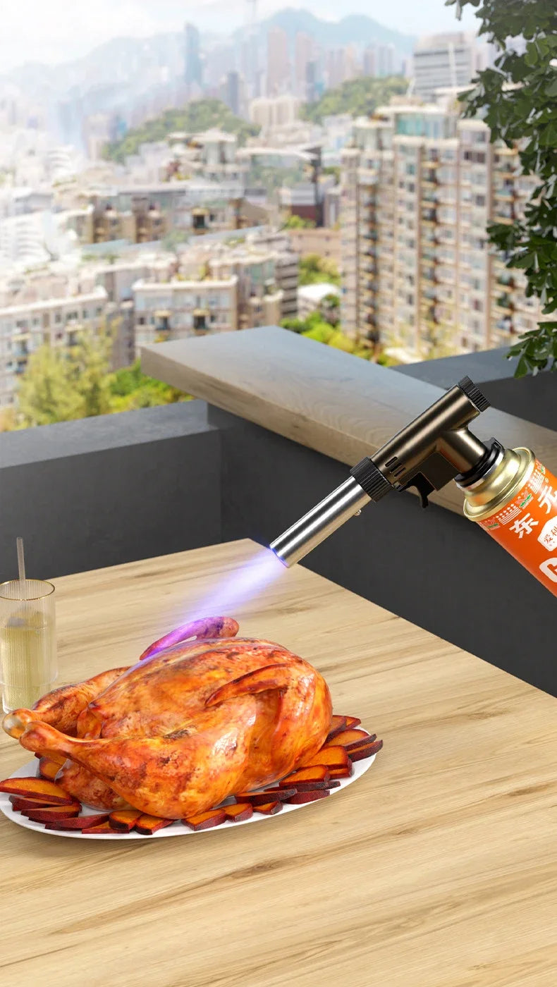 Metal Gas Torch Burner for BBQ, Camping & Welding