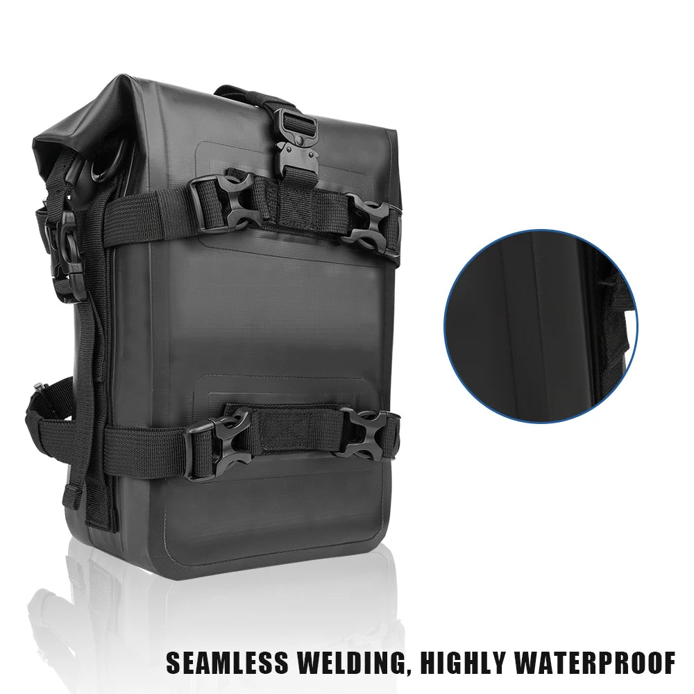 Motorcycle Frame Crash Bar Bag for BMW R1250GS R1200GS ADV Honda NC750X CB500X - Waterproof Tool Storage