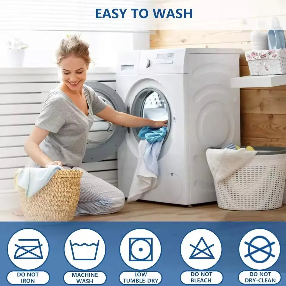 Vabena TPU Waterproof Mattress Protector – Bed Pad for All Ages