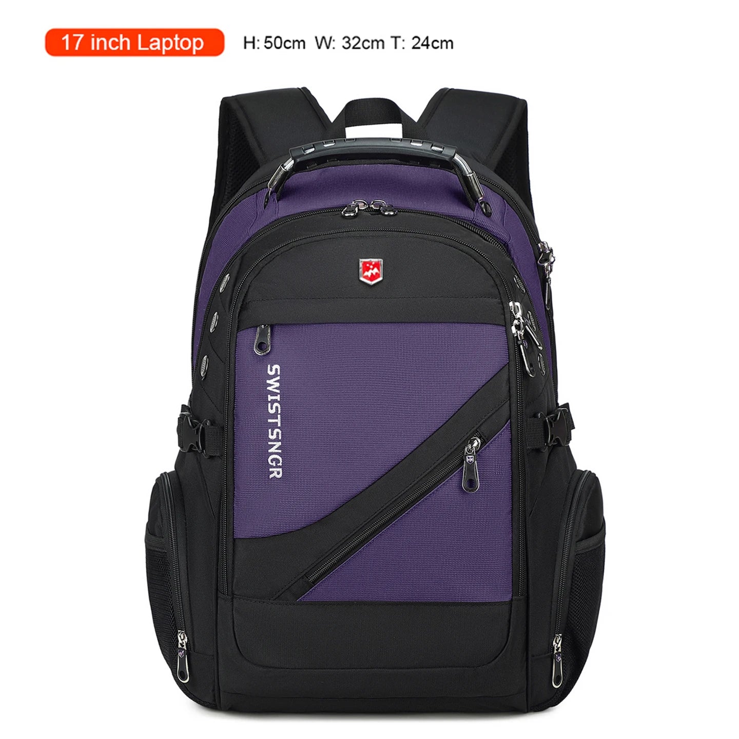 Vabena 2026 Waterproof Laptop Backpack - 17/20 Inch Travel & Everyday Rucksack for Men & Women