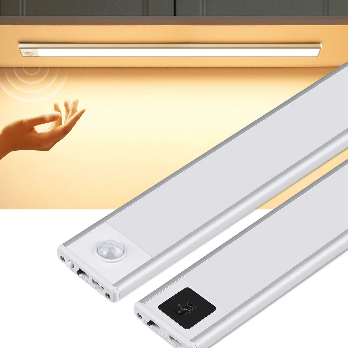 MALITAI Ultra-thin USB LED Cabinet Light - Hand Sweep Sensor