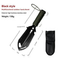 Vabena Camping Engineer Survival Shovel - Multifunctional Stainless Steel Hand Tool
