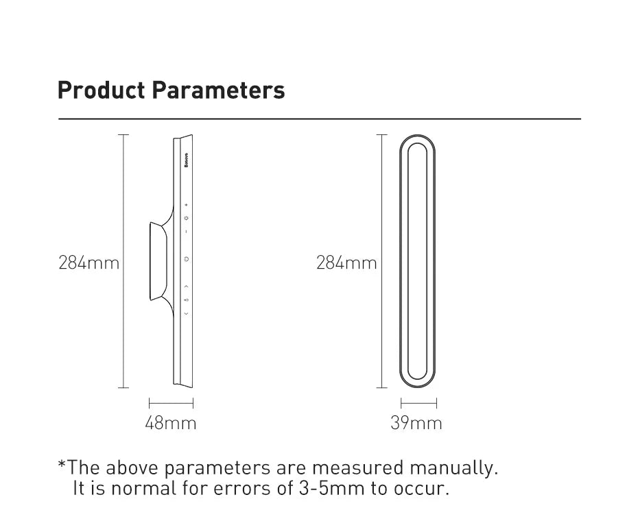 Baseus Magnetic Monitor Light Bar - Eye Protection Desk Lamp for PC