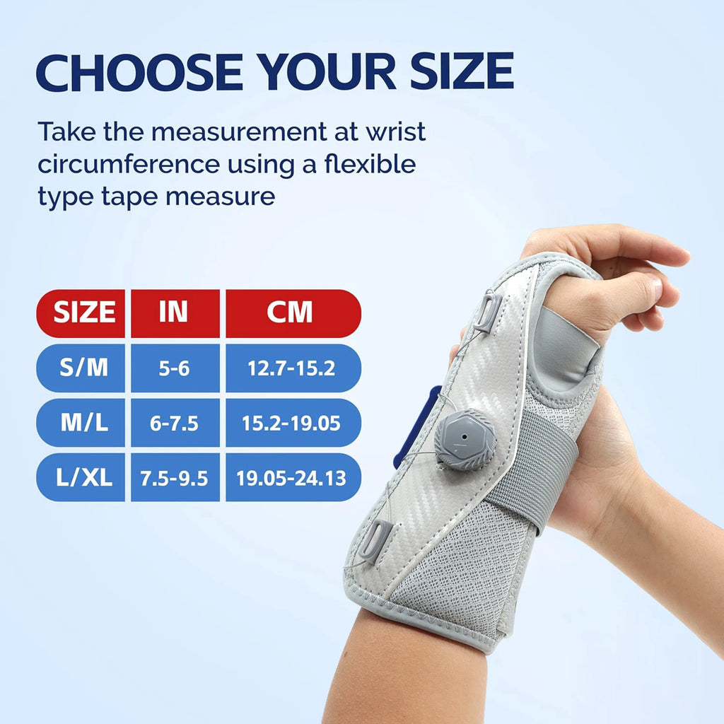 Carpal Tunnel Wrist Brace | Adjustable Support for Pain Relief | Tendonitis & Arthritis Splint