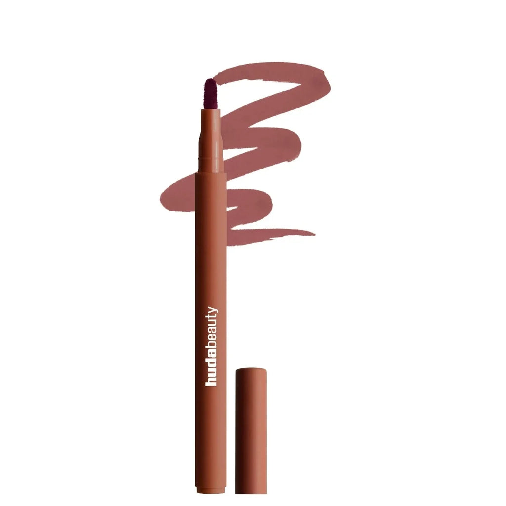 Vabena Velvet Brown Lip Liner Pencil - Matte, Waterproof & Non-Stick Lip Contour