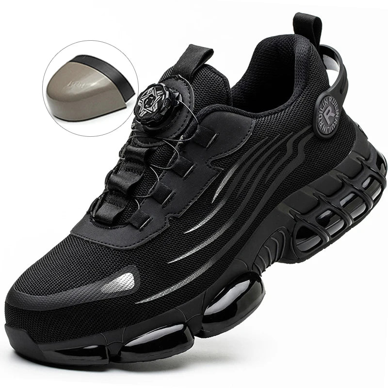 Manlegu Tough Safety Shoes - Ultimate Slip Resistance & Protection