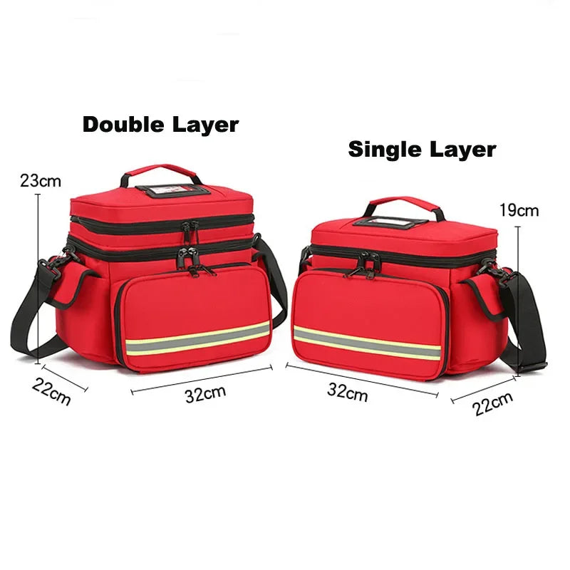 Outdoor Emergency First Aid Bag - Waterproof & Reflective