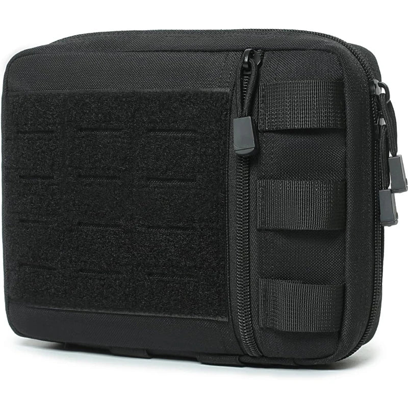 Tactical MOLLE Admin Pouch | Laser-Cut Utility & EDC Organizer Bag