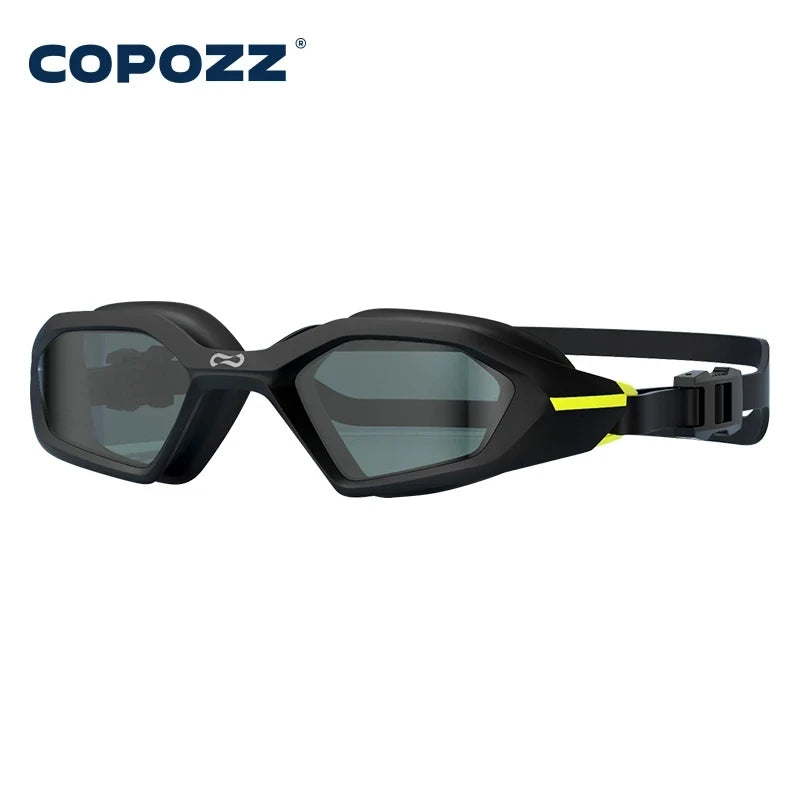 COPOZZ Professional Electroplate Swim Goggles - Anti-Fog UV Protection