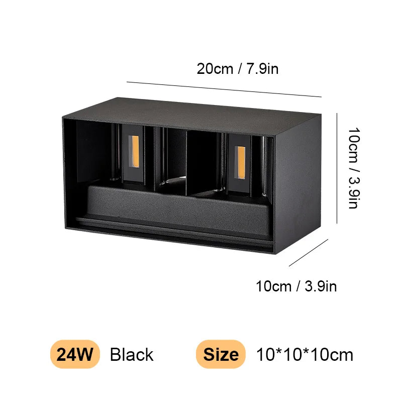 Pumous Dual-Directional Waterproof Outdoor LED Light