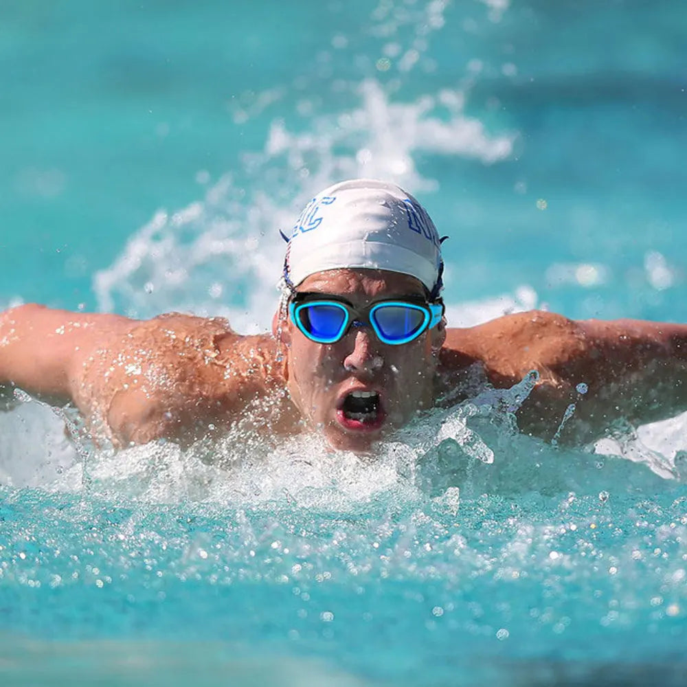 Polarized Swimming Goggles for Adults - Anti-Fog & UV Protection