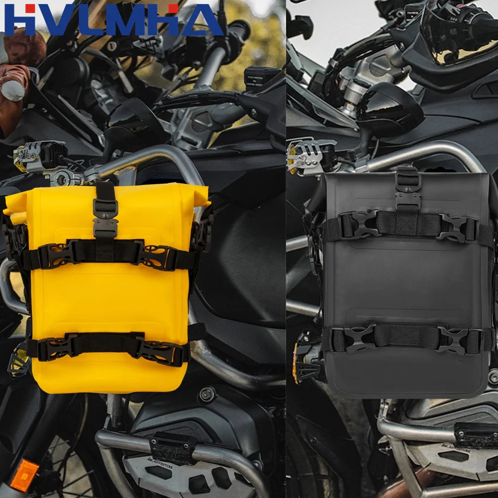Motorcycle Frame Crash Bar Bag for BMW R1250GS R1200GS ADV Honda NC750X CB500X - Waterproof Tool Storage